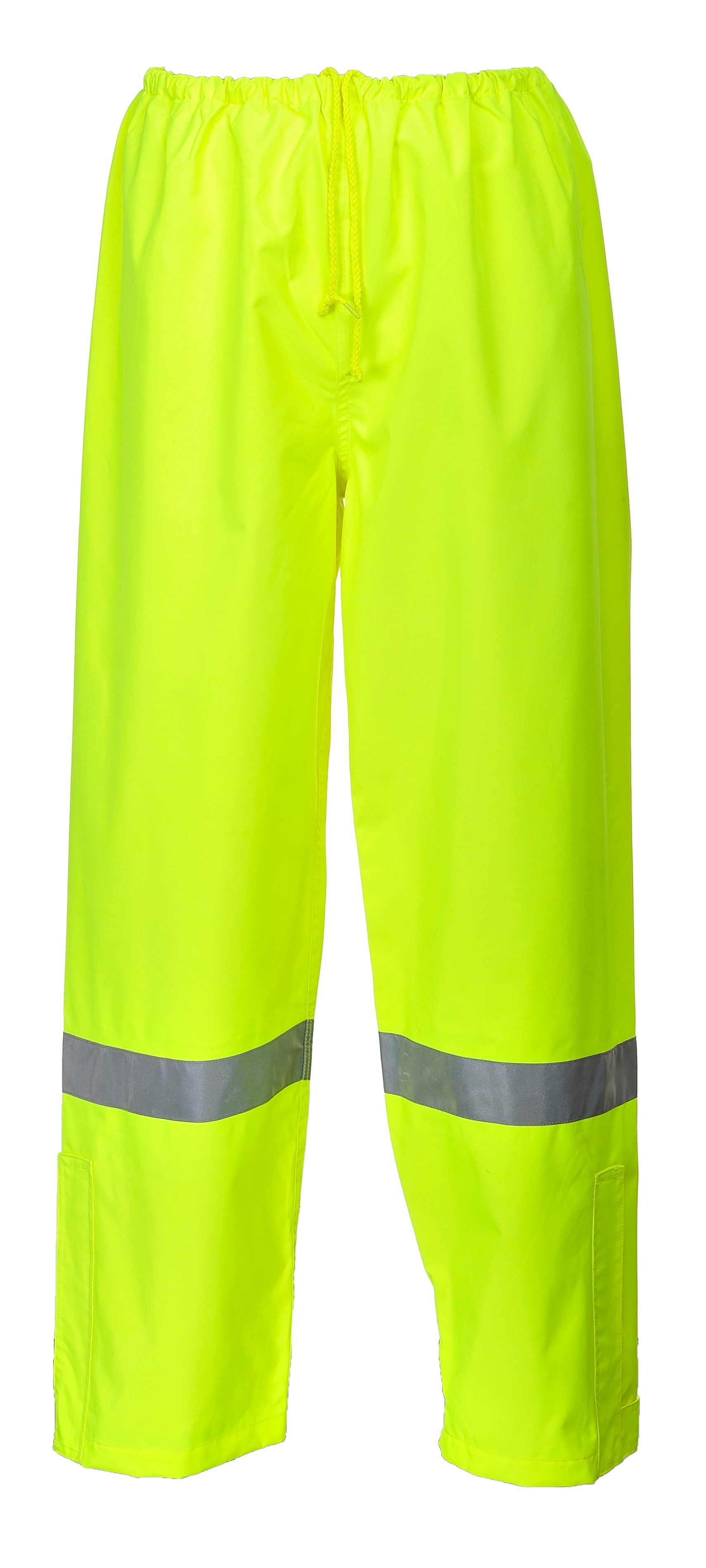 HIVI PU pants with local refective stripes