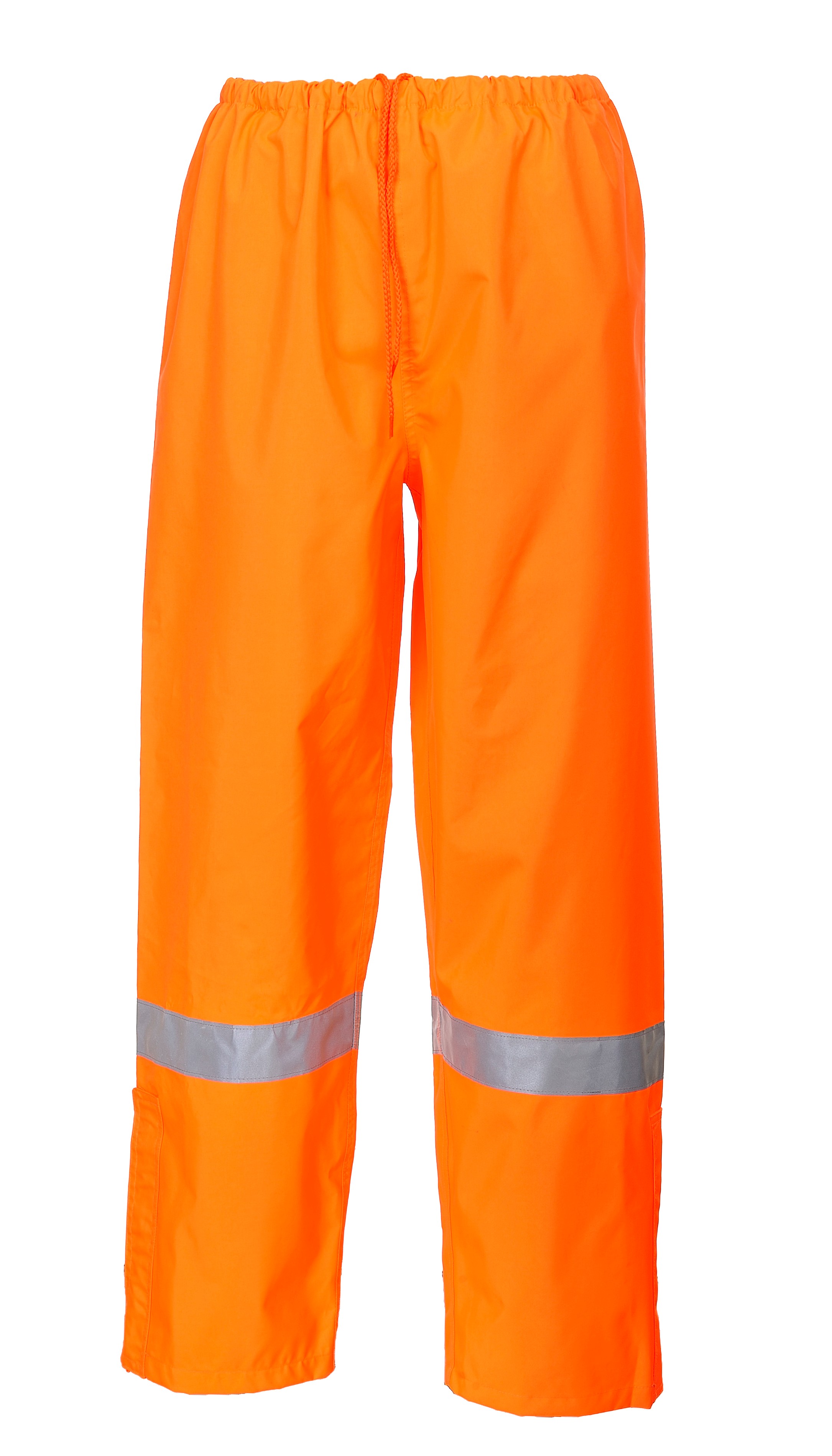 HIVI PU pants with local refective stripes