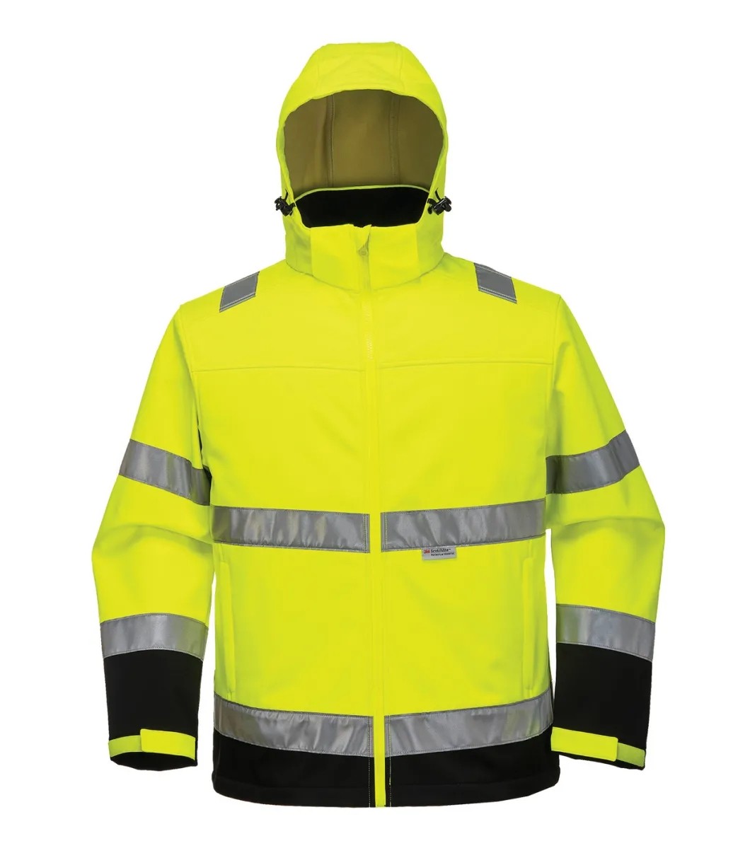 Hi-Vis softshell jacket